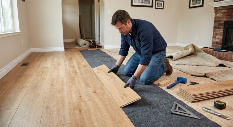 Laminate Floor Remodeling in Chandler, AZ