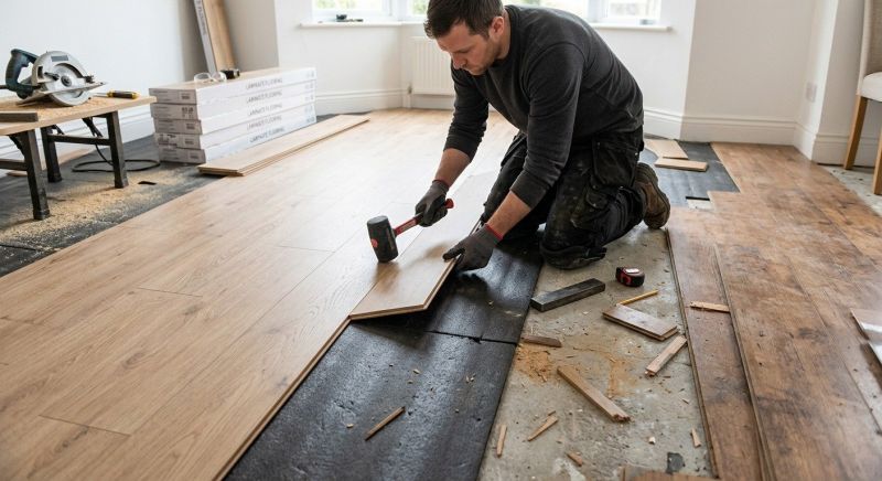 Laminate Floor Replacement in Mesa, AZ