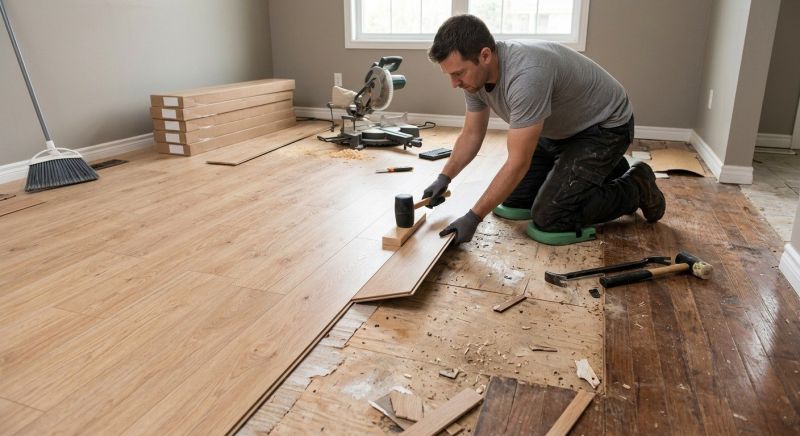 Laminate Flooring Replacement in Chandler, AZ