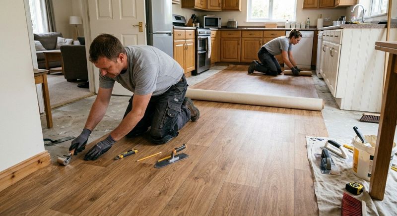 Linoleum Floor Installation in Chandler, AZ
