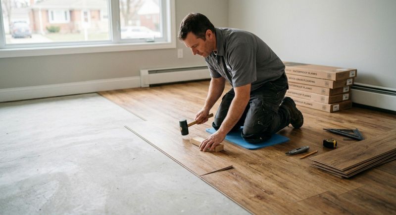 Linoleum Floor Installation in Maricopa County, AZ