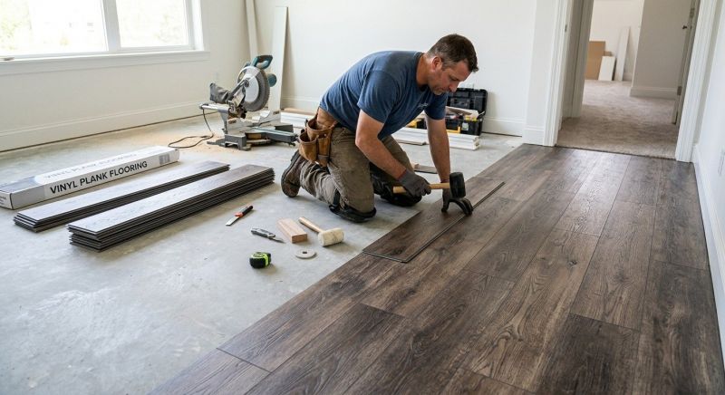 Linoleum Floor Installation in Mesa, AZ