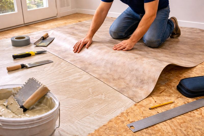 Sheet Vinyl Installation in Paradise Valley, AZ