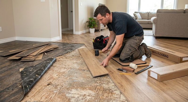 Vinyl Flooring Installation in Tempe, AZ
