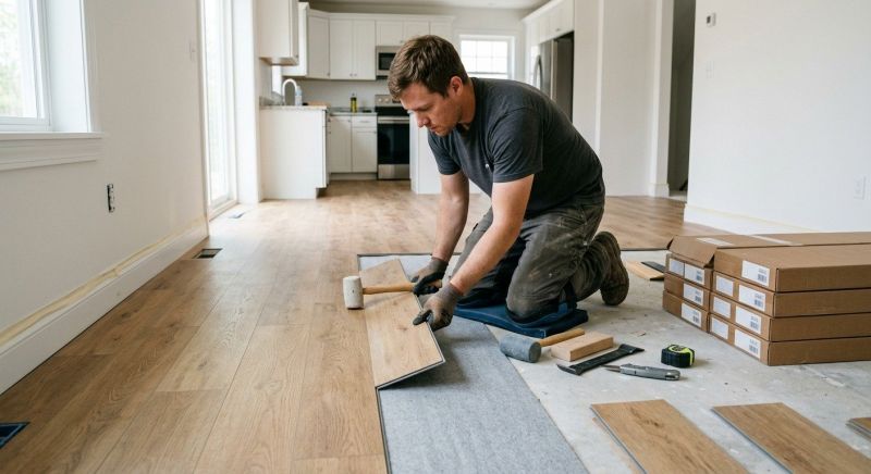 Vinyl Plank Floor Installation in Chandler, AZ