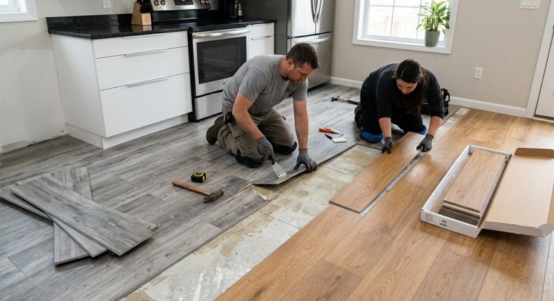 Vinyl Tile Replacement in Chandler, AZ